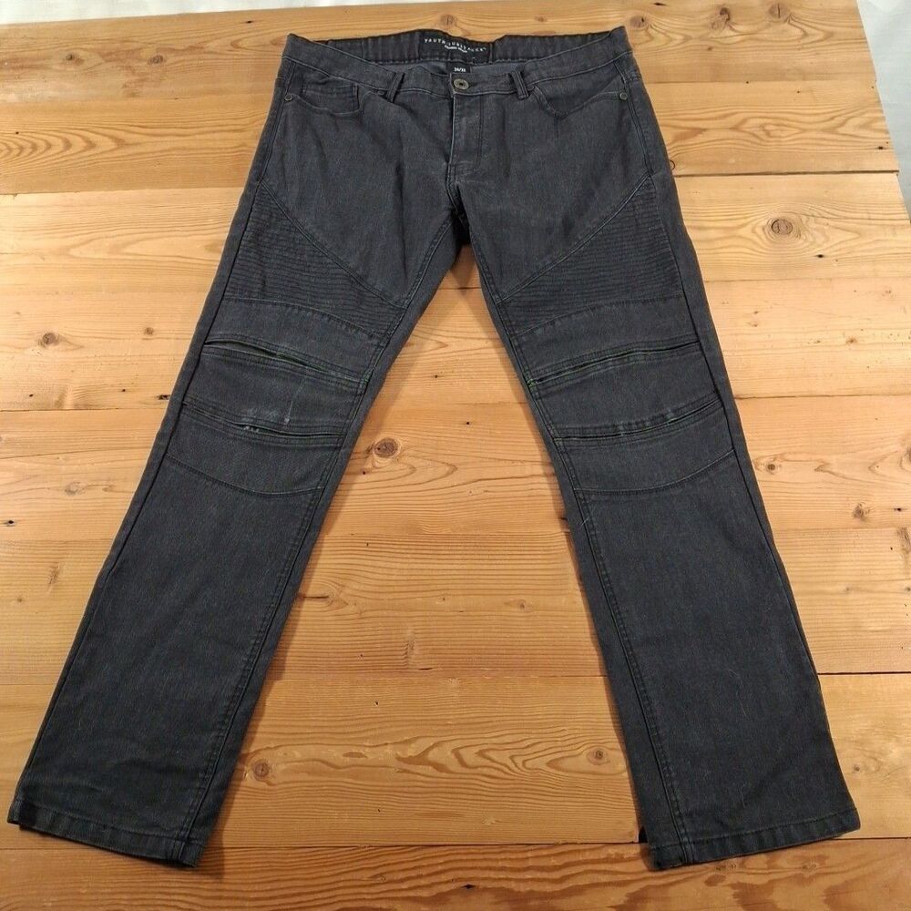 Truth Substance Jeans 34x32 Mens Black